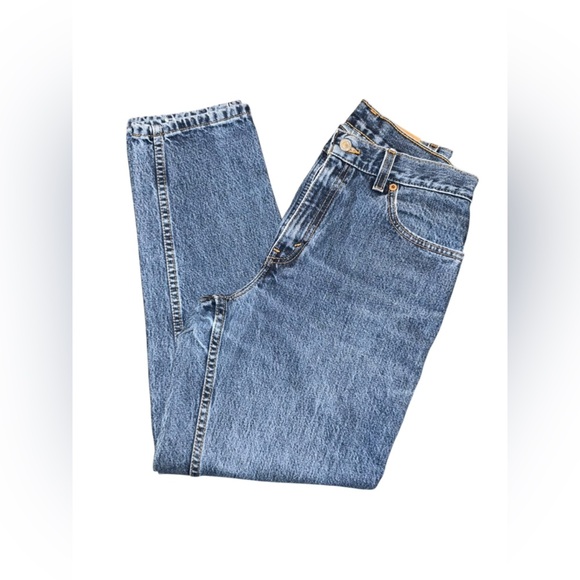 Levi’s 550 Relaxed Fit Tapered Leg Jeans Women’s Size 8 | Y2K Like MADE IN USA - Picture 1 of 9